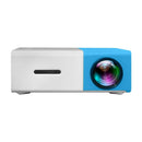 Mini Portable LED Theater Video Projector - Blue