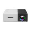 Mini Portable LED Theater Video Projector - Black