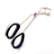 Mini Stainless Eyelash Curler Makeup Tool - Black