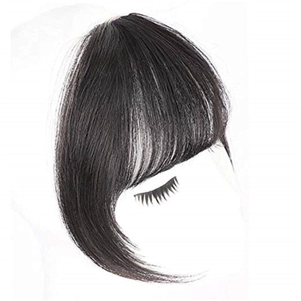 Mnycxen One Pack Hair Bangs Extension - Black