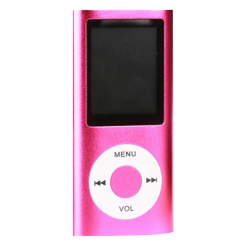 Modern Color Screen Digital MP3/MP4 Player - Pink