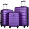 ModernLuxe Premium High Quality Luggage - Purple