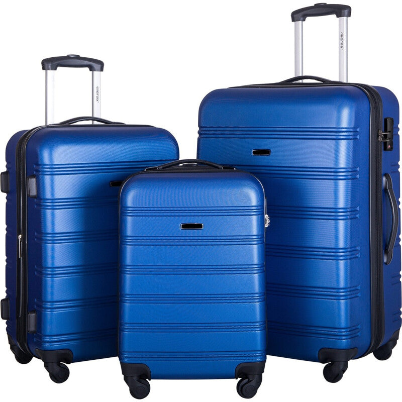 ModernLuxe Premium High Quality Luggage - Blue