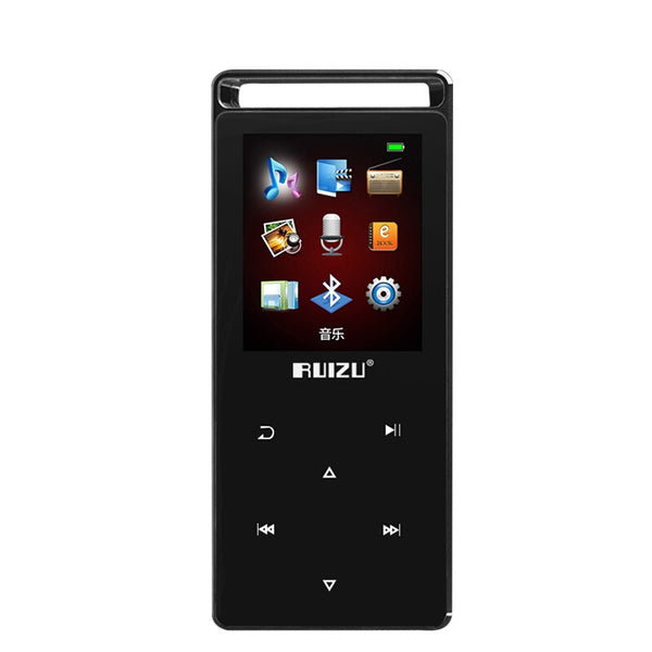 Modern Ruizu 8 GB Bluetooth MP3/MP4 Player - Black