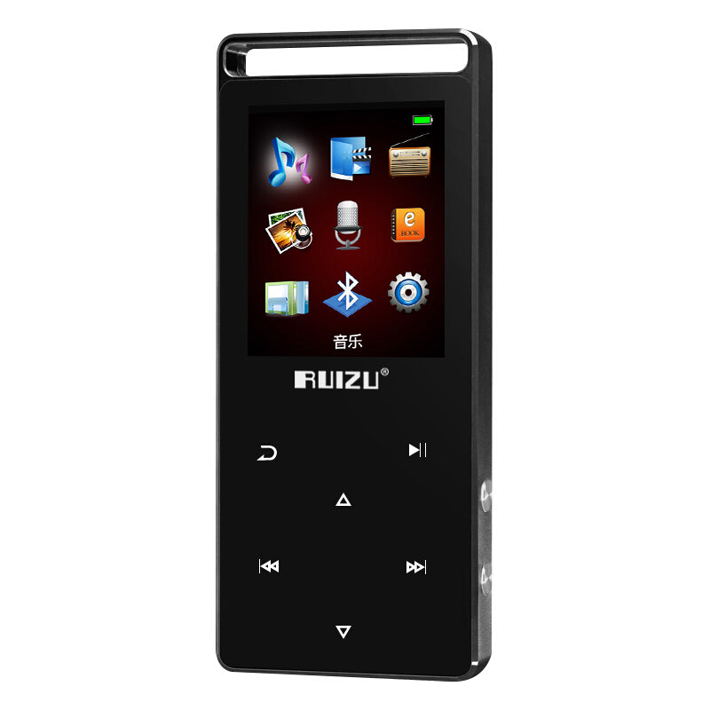 Modern Ruizu 8 GB Bluetooth MP3/MP4 Player - Black