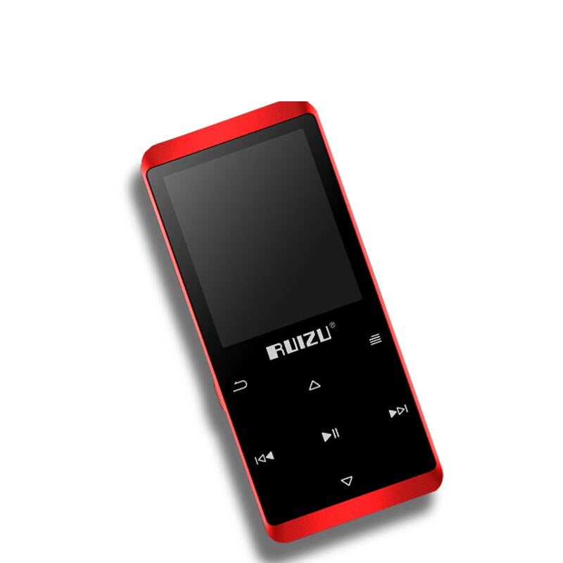 مشغل MP3/MP4 بلوتوث حديث من Ruizu سعة 8 جيجابايت - أحمر