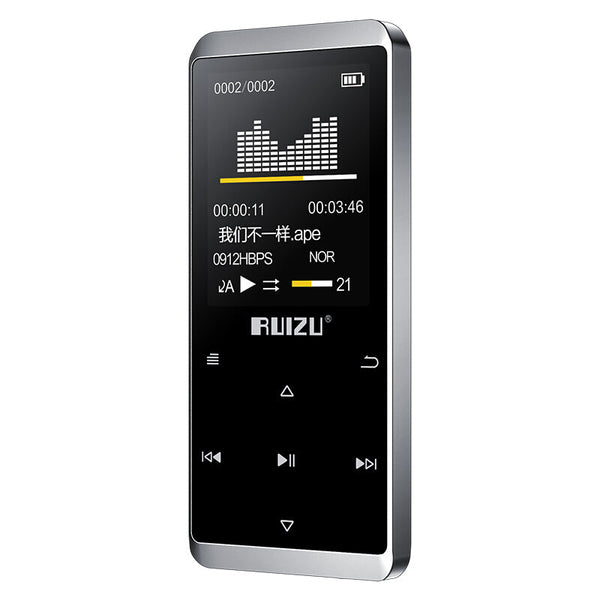 Modern Ruizu 8 GB Bluetooth MP3/MP4 Player - Silver