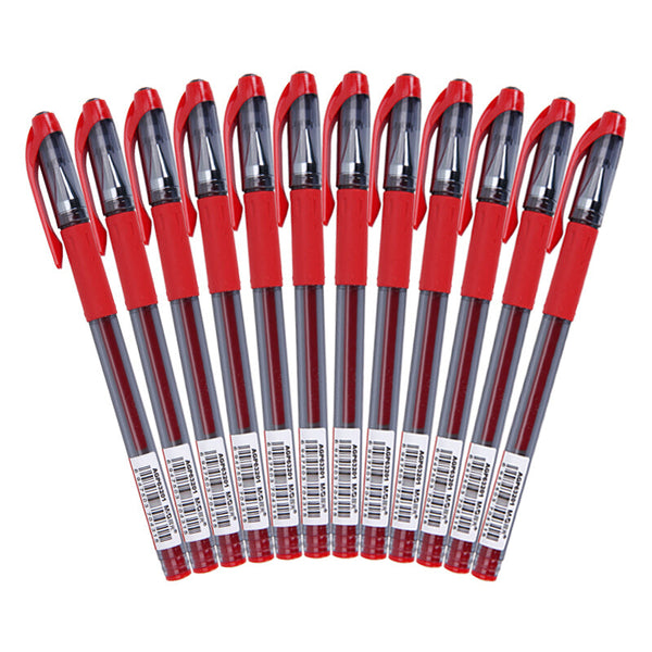 Morning Light Premium 12Pcs Neutral Pen - Red