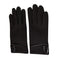 Mosunx Women Winter Cuff Soft Lining Button Decoration Gloves - Black