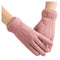 Mosunx Women Winter Warm Gloves Mittens - Pink