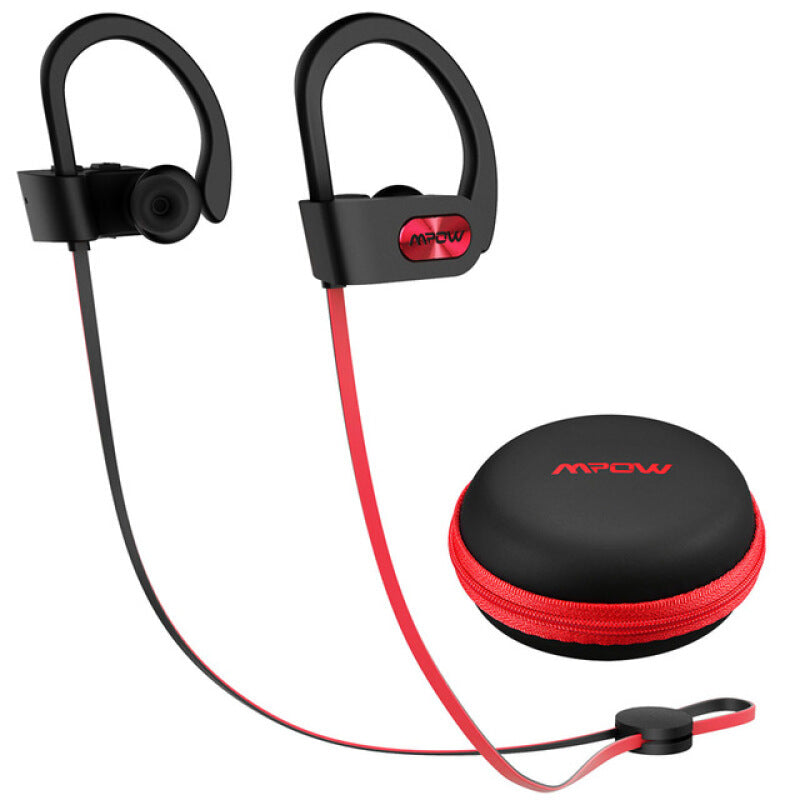 Mpow 5.0 Premium Bluetooth Earphones - Red