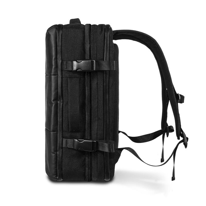 Multi-Purpose Men's Large Backpack - Black