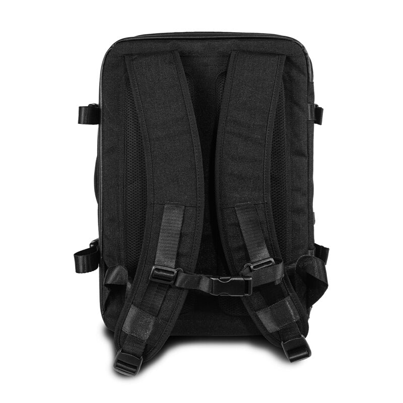 Multi-Purpose Men's Large Backpack - Black