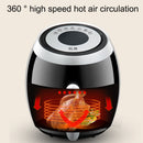 Multifunction Electric Air Fryer With Basket - Black