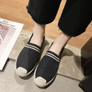 New Casual Breathable Wild Flat Shoes - Black