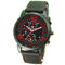 New Casual Quartz Sports Wristwatch - Red