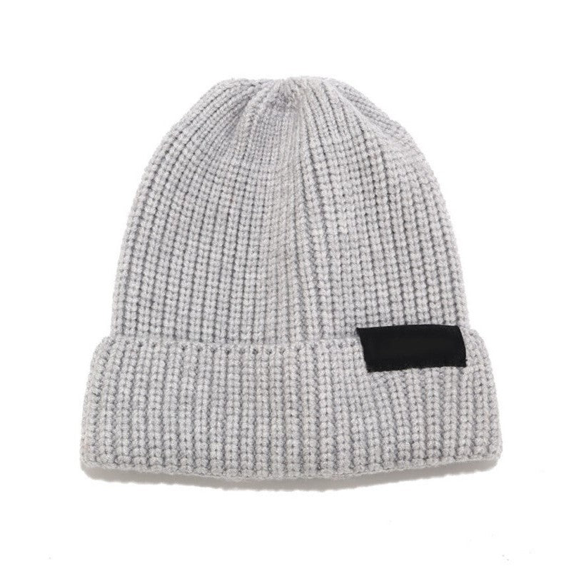 New Fashion Unisex Casual Knitted Hat - Gray