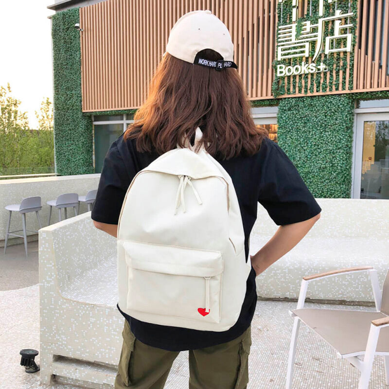 New Fashion Women's Portable Backpack - White