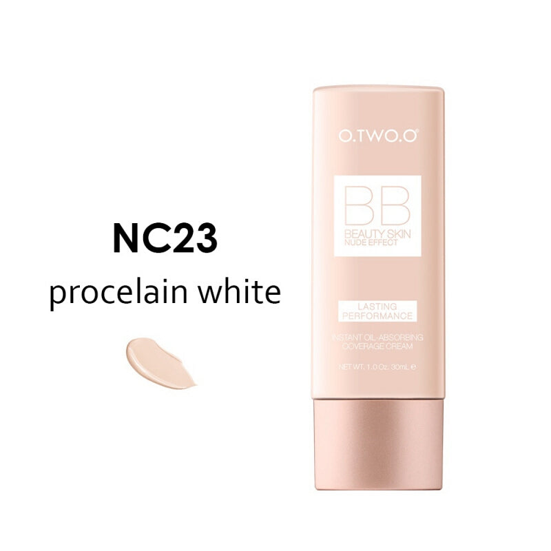 New Hot Full Cover BB Cream Concealer - Porcelain White