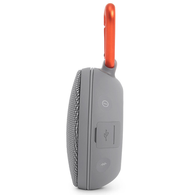 New JBL Clip2 Portable Bluetooth Speaker - Gray