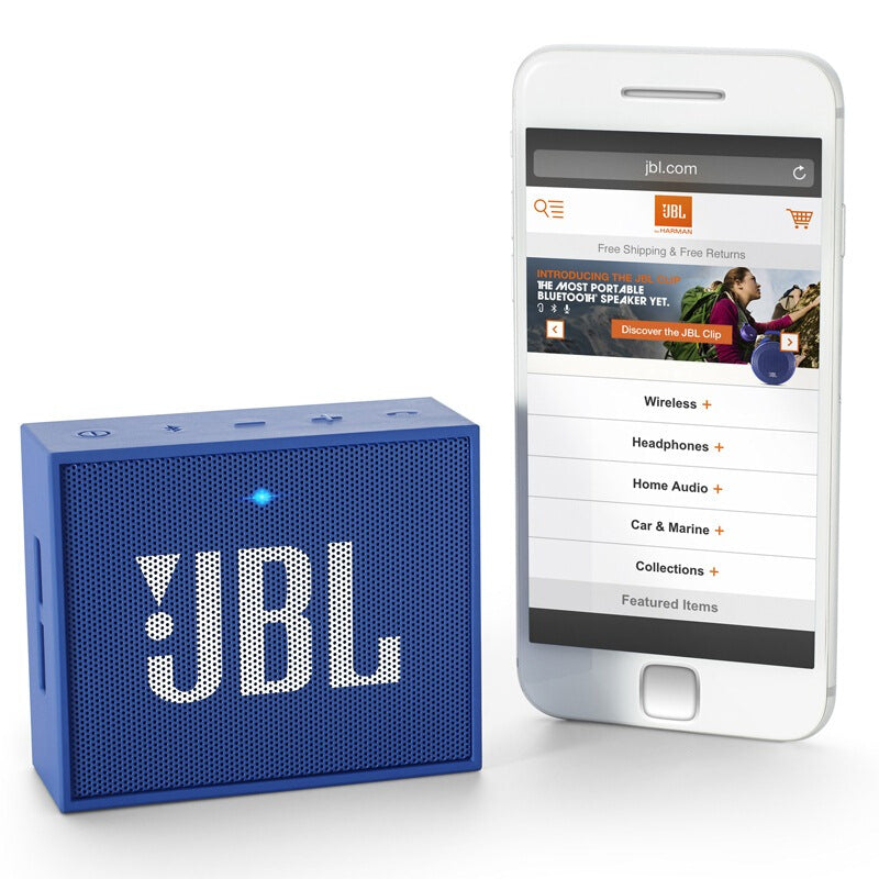 New JBL Go Mini Bluetooth Speaker - Blue