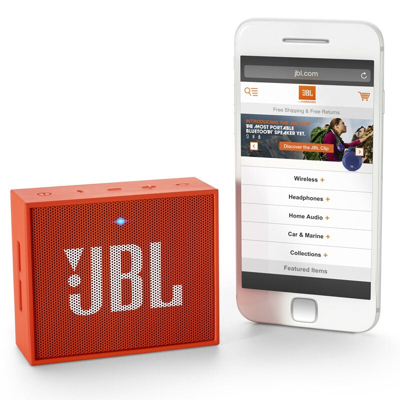 New JBL Go Mini Bluetooth Speaker - Orange