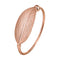 New Premium Fashion Leaves Bangles - Pink