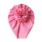 Newborn Head Wrap Turban Cap - Pink