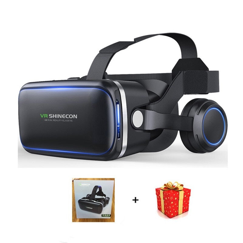 Shinecon 6.0 Casque Portable VR Glasses - Black