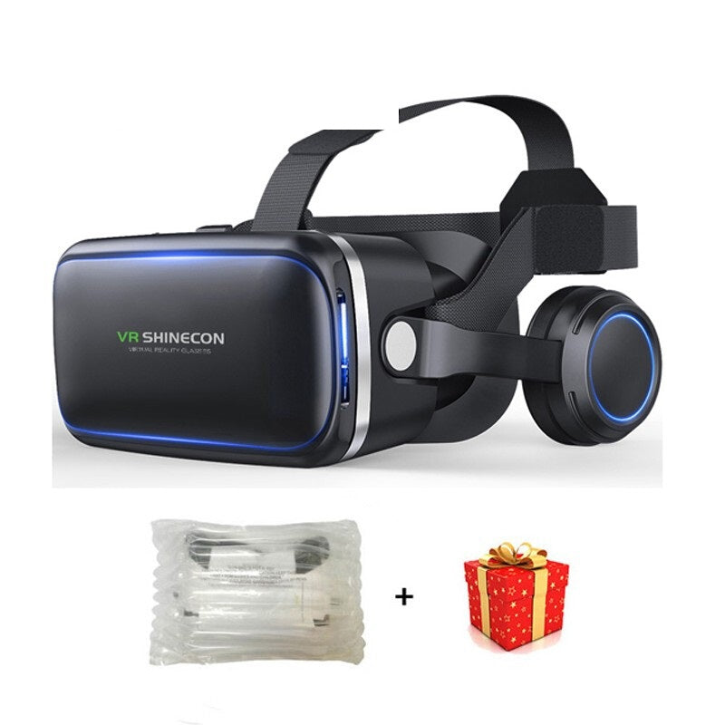 Shinecon 6.0 Casque VR Glasses No Remote - Black