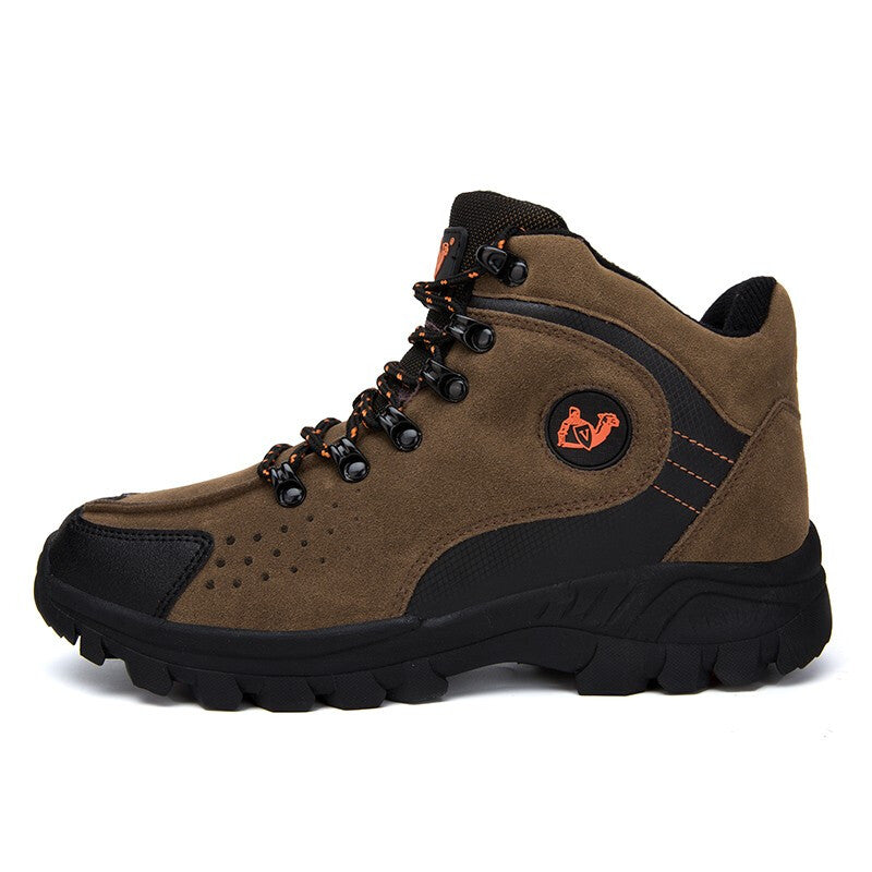 Non-Slip Hiking Shoes - Brown