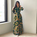 KTX-8129434845400 1031 Latest Netflix Style Popular Fashion Temperament Women's Clothing Kaftan