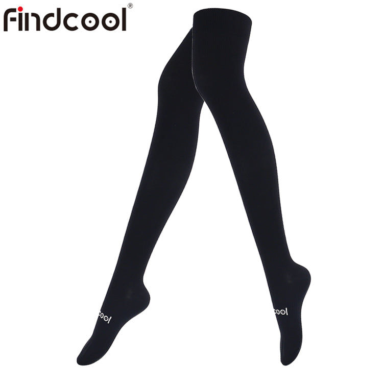 Findcool جوارب ضغط احترافية فوق الركبة عالية طويلة أنبوب المرأة ماراثون الجري اللياقة البدنية ركوب الرقص جوارب رياضية