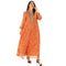 KTX-8130035024088 2024 Latest Netflix Style Popular Fashion Temperament Women's Clothing Kaftan