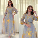 KTX-8129435336920 1037 Latest Netflix Style Popular Fashion Temperament Women's Clothing Kaftan