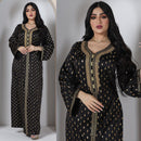 KTX-8130031911128 2024 Latest Netflix Style Popular Fashion Temperament Women's Clothing Kaftan