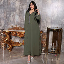 KTX-8129435533528 1040 Latest Netflix Style Popular Fashion Temperament Women's Clothing Kaftan