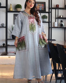 KTX-8130031681752 2024 Latest Netflix Style Popular Fashion Temperament Women's Clothing Kaftan