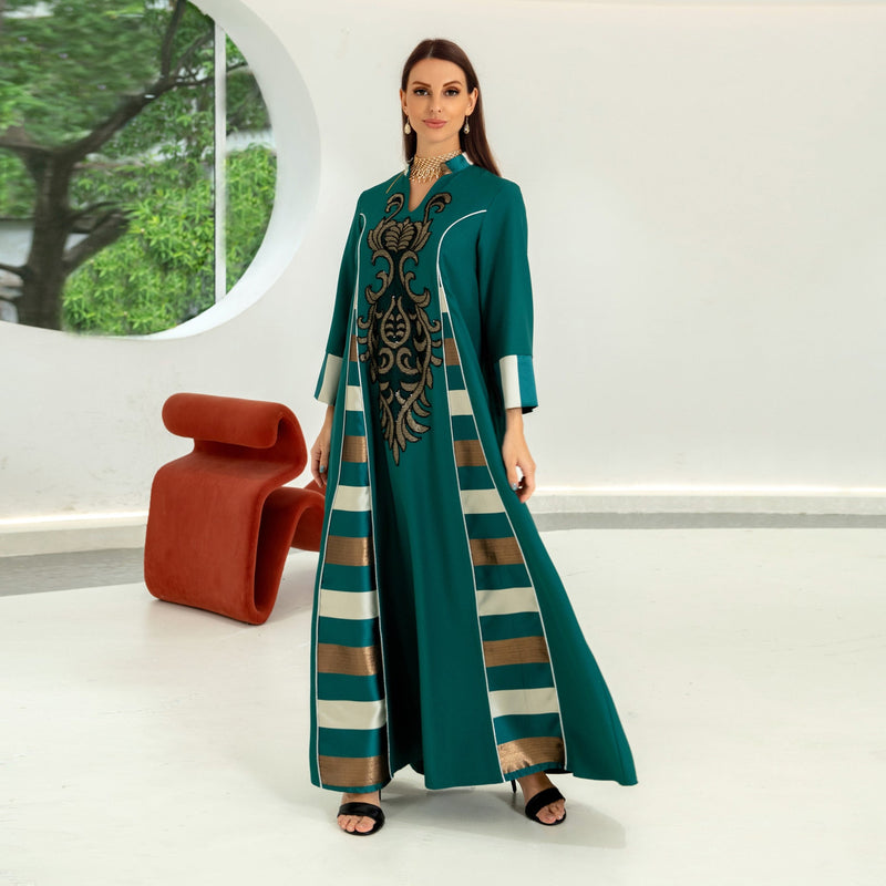 KTX-8130022342872 1066 Latest Netflix Style Popular Fashion Temperament Women's Clothing Kaftan