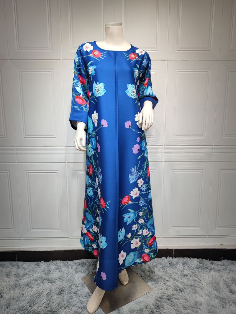 KTX-8130037350616 2024 Latest Netflix Style Popular Fashion Temperament Women's Clothing Kaftan