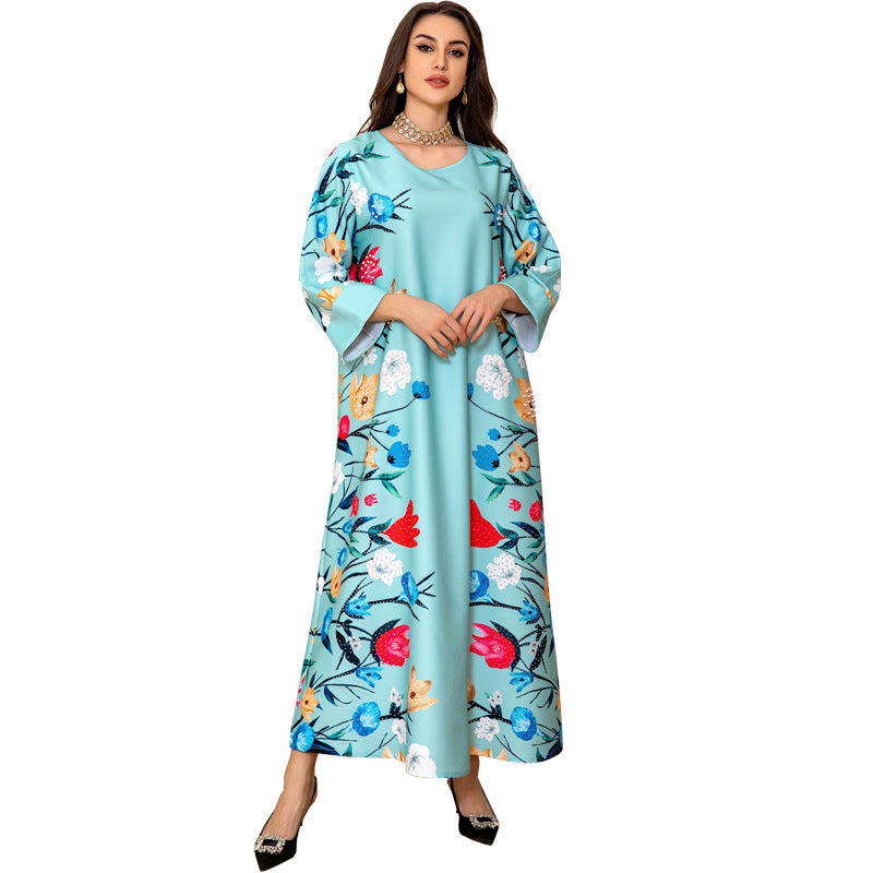 KTX-8130024767704 1075 Latest Netflix Style Popular Fashion Temperament Women's Clothing Kaftan