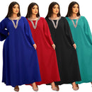 KTX-8130031321304 2024 Latest Netflix Style Popular Fashion Temperament Women's Clothing Kaftan