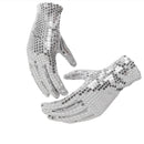 European and American performance sequin gloves adult dance stage night dance gloves michael jackson gloves