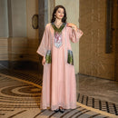 KTX-8130032369880 2024 Latest Netflix Style Popular Fashion Temperament Women's Clothing Kaftan