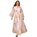 KTX-8129434386648 1027 Latest Netflix Style Popular Fashion Temperament Women's Clothing Kaftan