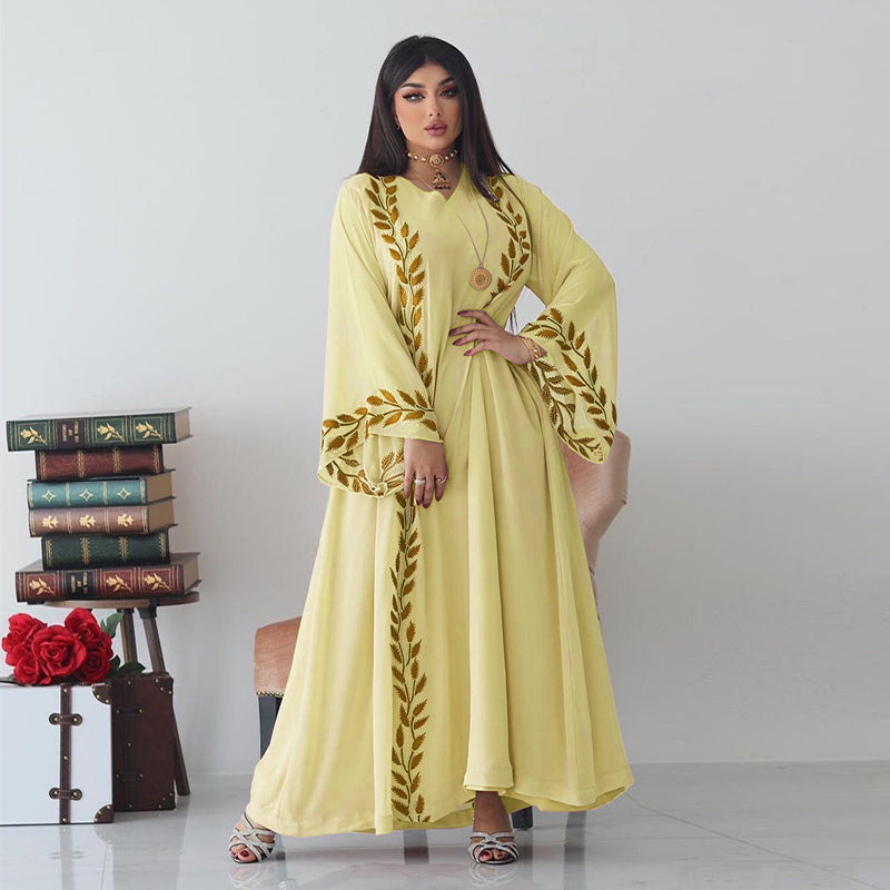 KTX-8129434681560 1030 Latest Netflix Style Popular Fashion Temperament Women's Clothing Kaftan