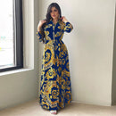 KTX-8129434845400 1031 Latest Netflix Style Popular Fashion Temperament Women's Clothing Kaftan