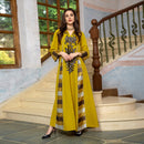 KTX-8130028241112 1093 Latest Netflix Style Popular Fashion Temperament Women's Clothing Kaftan