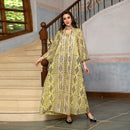 KTX-8129435664600 1041 Latest Netflix Style Popular Fashion Temperament Women's Clothing Kaftan