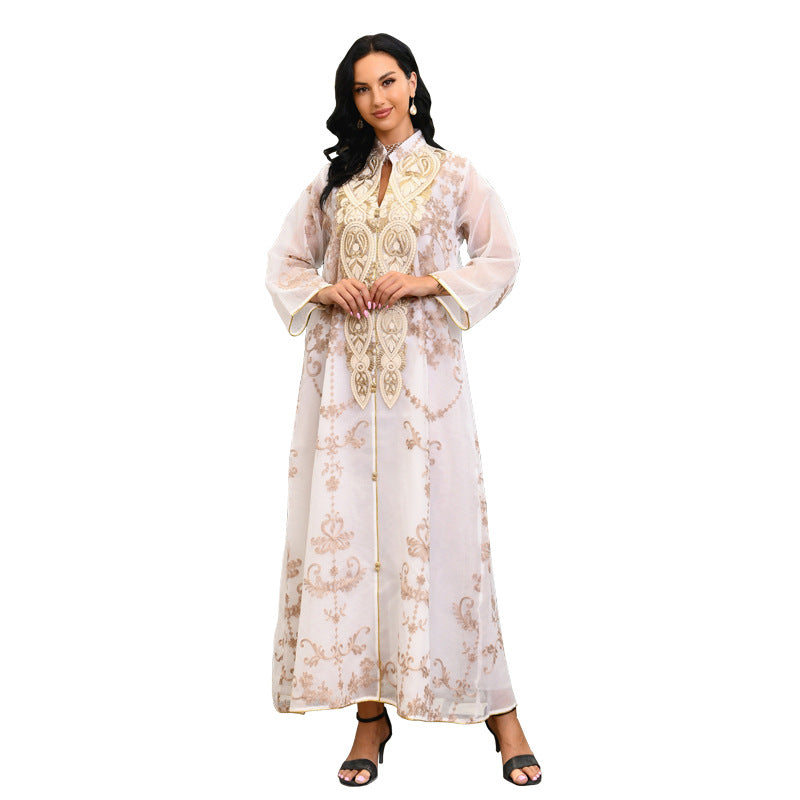 KTX-8130026537176 1085 Latest Netflix Style Popular Fashion Temperament Women's Clothing Kaftan